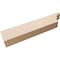 Ekena Millwork 4in. W x 8in. H x 36in. L Monterey Woodgrain TimberThane Rafter Tail, Primed Tan RFTUR04X08X36MONRCPR - alternate 4